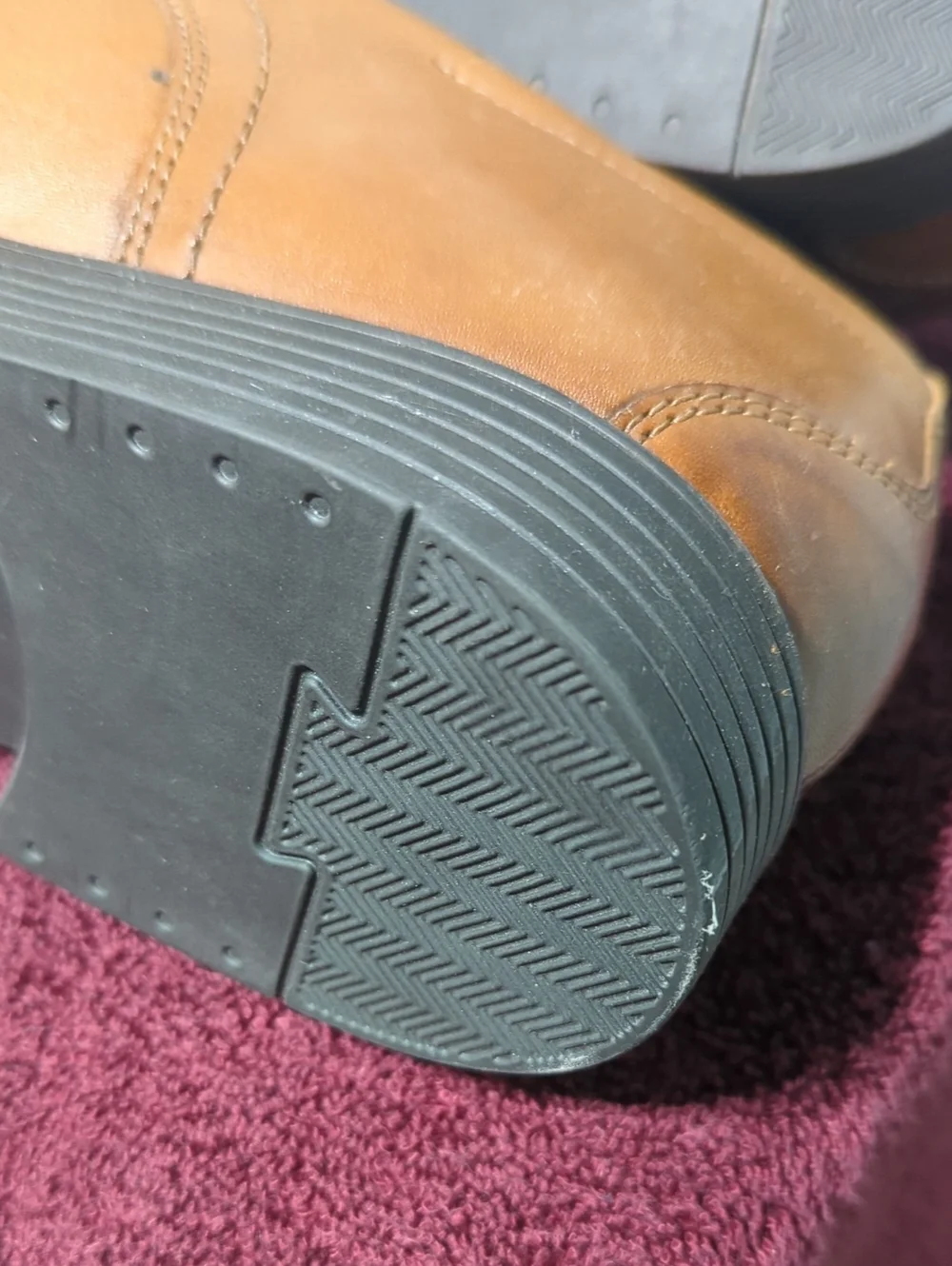 Clark's Men's Slip-On Comfort Dress Shoes, DarkTan Leather  WHIDDON STEP US 12 M